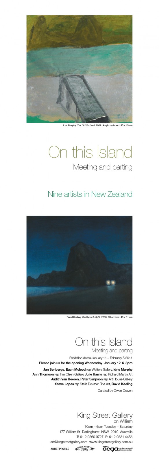 On This Island, Meeting and Parting