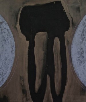 Peter Sharp, Moonrise, 2011, oil and acrylic on linen, 150 x 132cm